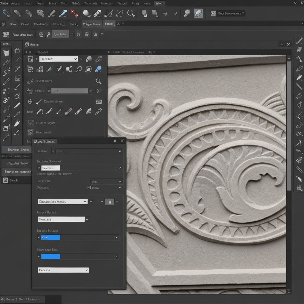 Aspire 3D modeling tools - create complex relief carvings